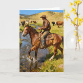 Verjaardag Roundup Kaart (Gele Bloem)