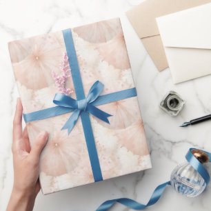 Verjaardag Roze Paraplu's Roze Cadeaupapier