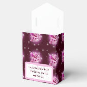 Verjaardag Roze Pegasus Fantasy Design Bedankdoosjes (Geopend)