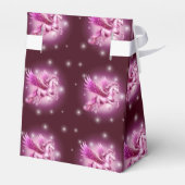 Verjaardag Roze Pegasus Fantasy Design Bedankdoosjes (Achterkant)