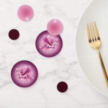 Verjaardag Roze Pegasus Fantasy Design