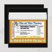 Verjaardag RX voor Plezier Kaart (Voorkant / Achterkant)