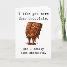 Verjaardag Sarcasme Kaart, Humoristische Valentijn