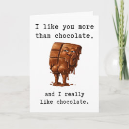 Verjaardag Sarcasme Kaart, Humoristische Valentijn Kaart