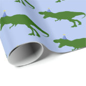 "Verjaardag-Saurus" Dinosaurus Verjaardagsfeest Cadeaupapier (Rol Hoek)