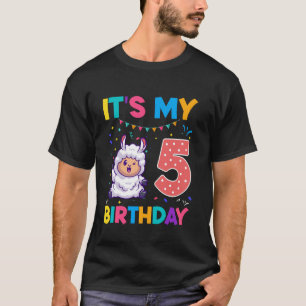 Verjaardag Schaap 5 jaar oud 5e Verjaardag Schaap  T-shirt
