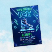 Verjaardag schaatsen *ALLEEN welkomstbord* Poster