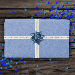 Verjaardag Schattige Rood Blauw Vogels Tak Geel Bl Satijnen Lint