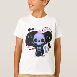 Verjaardag Schattigee Galaxy Skull T-shirt