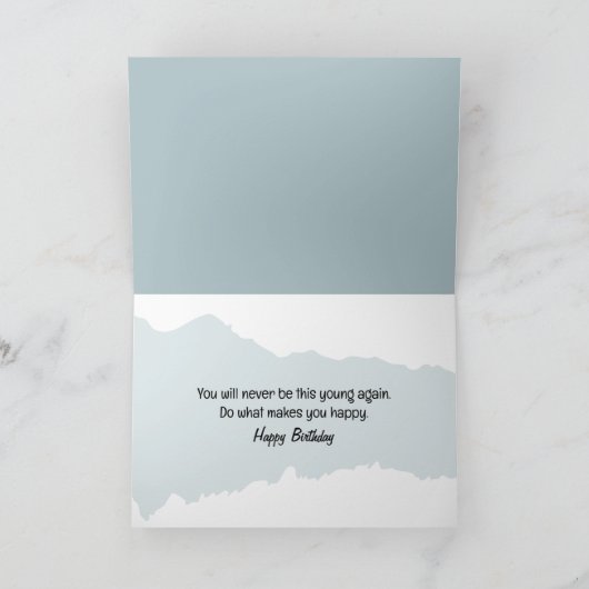 Verjaardag Schattigee kat met rode Mok Kaart (Binnen)