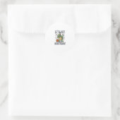 Verjaardag Schildpad Basketbal Feest Vector Ontwer Ronde Sticker (Tas)
