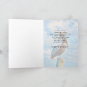 Verjaardag, Schoonzoon, Bruine Pelikaan op Post Kaart (Binnen)