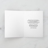 Verjaardag, schoonzoon, Golden Irish Dog Kaart (Binnen)