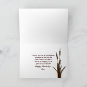 VERJAARDAG - SCHOONZOON - HERTENJAGER KAART (Binnen)