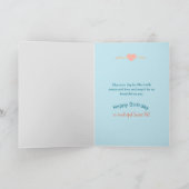 Verjaardag, Secret Pal, Waterverf Birds & Flowers Kaart (Binnen)