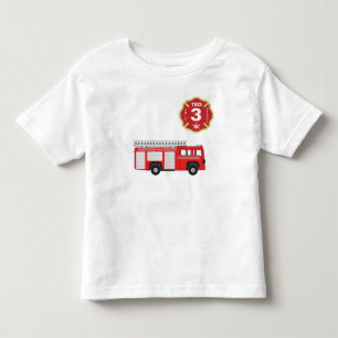Verjaardag Shirt - Fire Engine