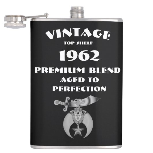 Verjaardag Shriners Heupfles (Geopend)