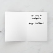 Verjaardag - Sinds ik een klein meisje was, zit ik Kaart (Binnen)