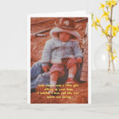 Verjaardag - Sinds ik een klein meisje was, zit ik Kaart (Gele Bloem)