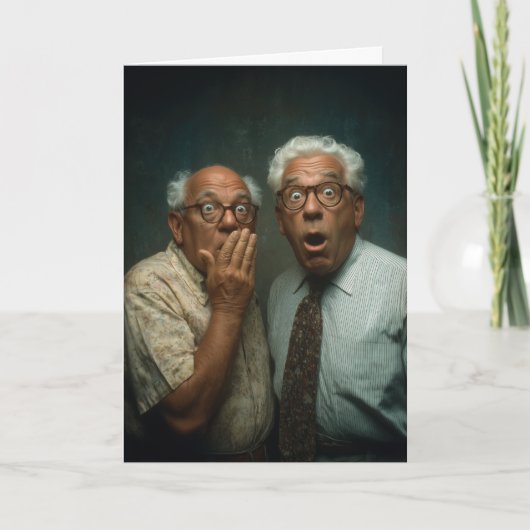 Verjaardag 'Slip-Ons' Kaart (Voorkant)