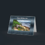 VERJAARDAG - SON- Driftwood Kaart<br><div class="desc">Zie hetzelfde afbeelding voor veel verjaardagscategorieën en voor Vaderdag,  alsook voor dankuwel en uitnodigingen</div>