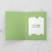 Verjaardag Songbirds On A Fence Post Kaart (Binnen)