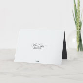 Verjaardag Spa handdoeken met Magnolia bloesems Kaart (Achterkant)