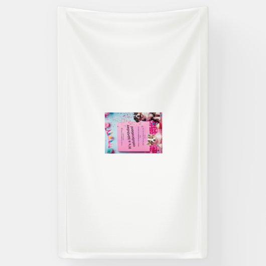 VERJAARDAG SPANDOEK (Verticaal)