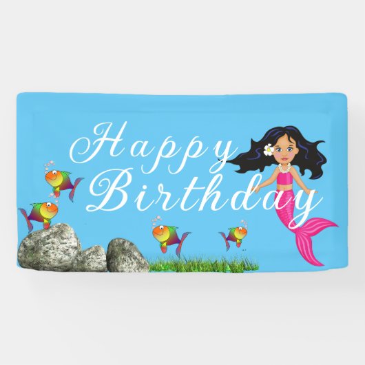 Verjaardag Spandoek (Horizontaal)