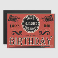  verjaardag sparen de datum