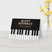 VERJAARDAG, SPECIAAL IEMAND, het Toetsenbord van Kaart (Gele Bloem)