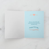 Verjaardag, Special, Waterverf Birds & Flowers Kaart (Binnen)