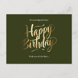Verjaardag Speciale Dag Feestdagenkaart