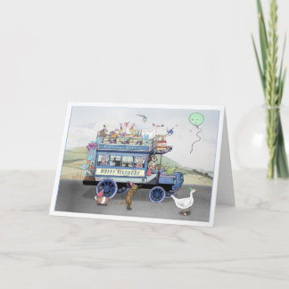 Verjaardag Speciale Omnibus Kaart