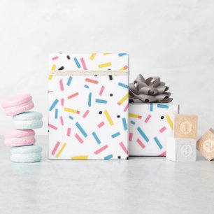 Verjaardag Sprinkles Snoep Pattern Cadeaupapier