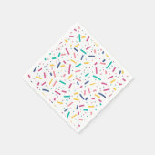 Verjaardag Sprinkles Snoep Pattern Servet (Hoek)