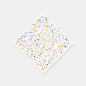 Verjaardag Sprinkles Snoep Pattern Servet (Hoek)