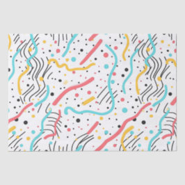 Verjaardag Sprinkles Snoep Pattern Tissuepapier