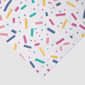 Verjaardag Sprinkles Snoep Pattern Tissuepapier (Detail)