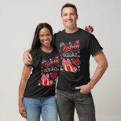 Verjaardag Squad Diva Squad Crown Hearts High Heel T-shirt (Unisex)