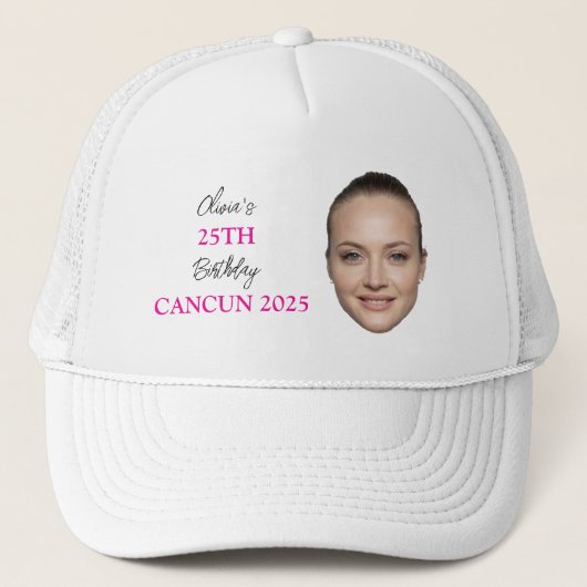 Verjaardag Squad Face Gifts voor Vrouwen Grappige Trucker Pet (Voorkant)