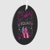 Verjaardag Squad Vlinders Ornament (voorkant)