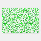 Verjaardag St. Patrick's Day Inpakpapier Vel (Voorkant 2)