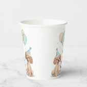 Verjaardag Standaard Poedel Honden Papieren Bekers (Links)