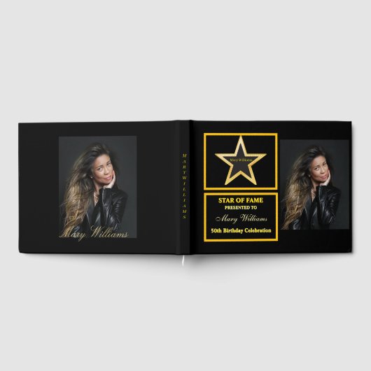 Verjaardag Star of Fame Gastenboek (Volledig)