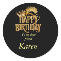 Verjaardag Sticker voor het perfecte cadeau