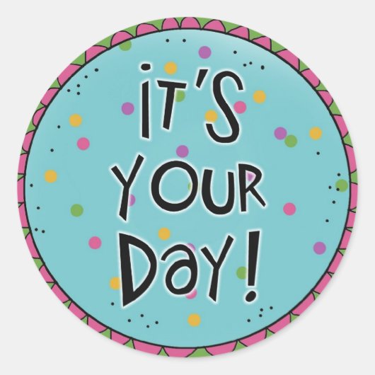 Verjaardag Stickers of speciale gelegenheden Stick (Voorkant)