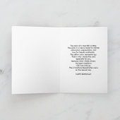 Verjaardag, stiefmoeder, Vrede Roos Kaart (Binnen)