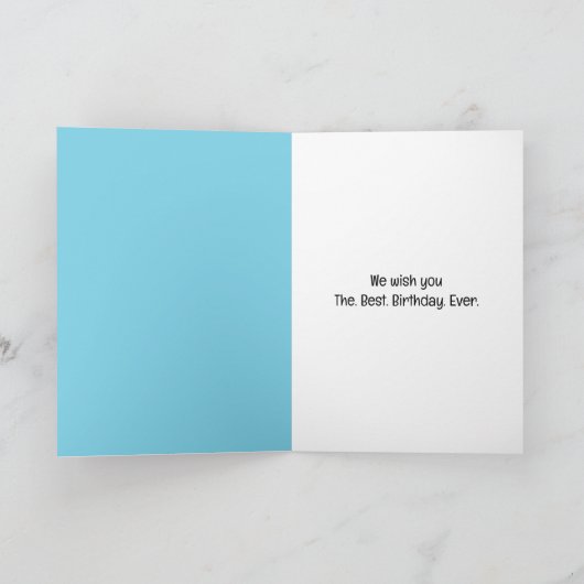 Verjaardag strand kippen in badpakken kaart (Binnen)