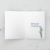 Verjaardag Strand Zeemeeuw Kaart (Binnen)